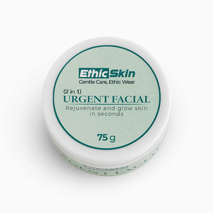 2 in 1 Instant Glow Urgent Facial + Scrub